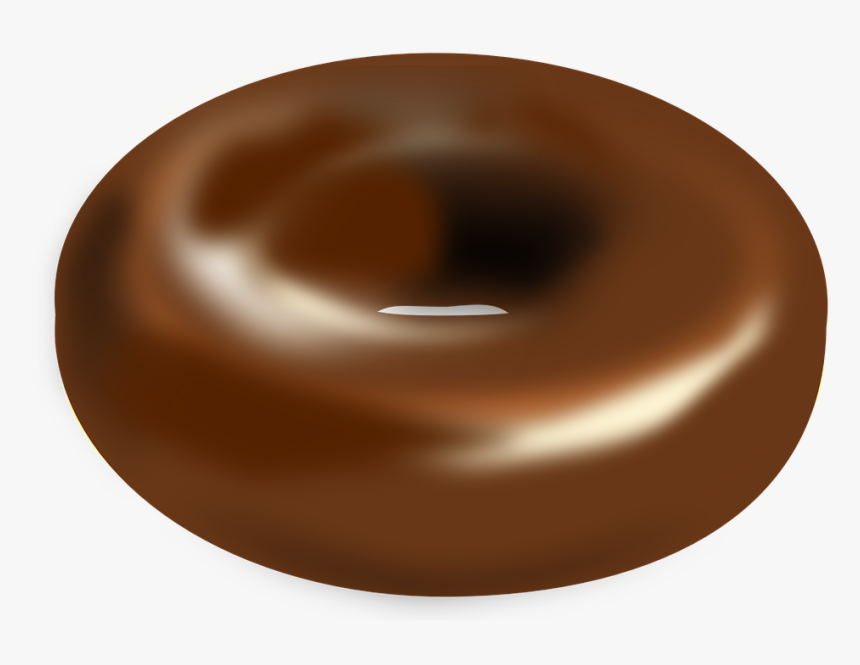 Donut Clipart Transparent Background And More - Chocolate Donut Clipart, HD Png Download