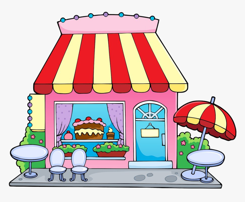 Retail Clipart Tienda Sari Sari Store Drawing, HD Png Download