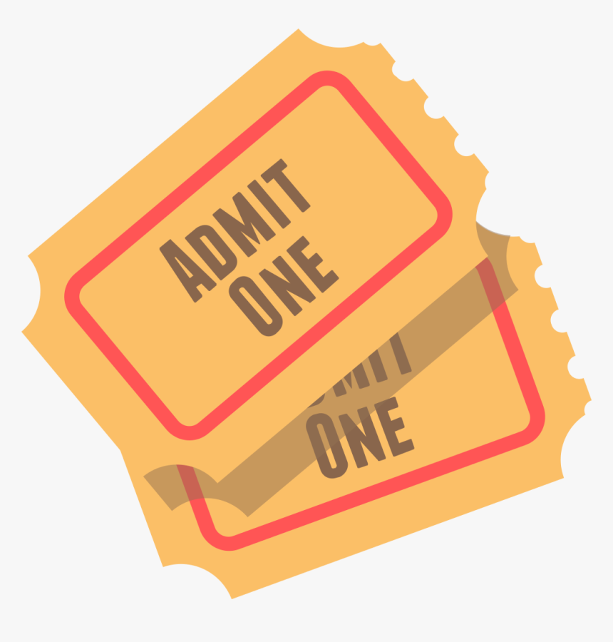 File - Emojione 1f39f - Svg - Graphic Design, HD Png Download