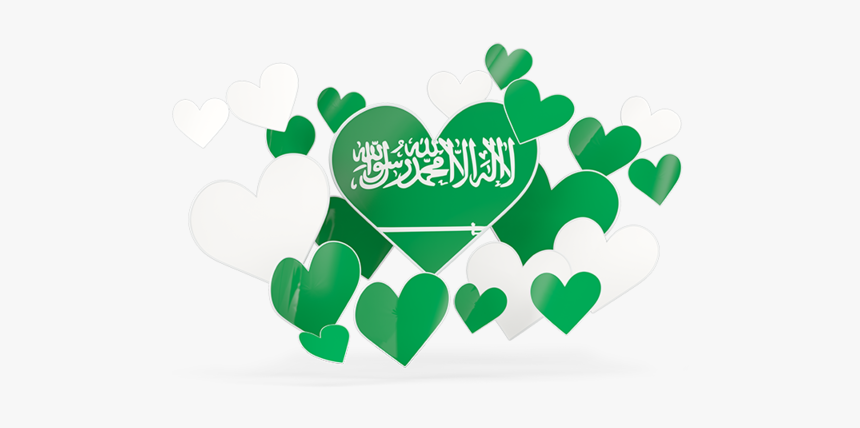 Flying Heart Stickers - Pakistani Flag 3d Heart, HD Png Download