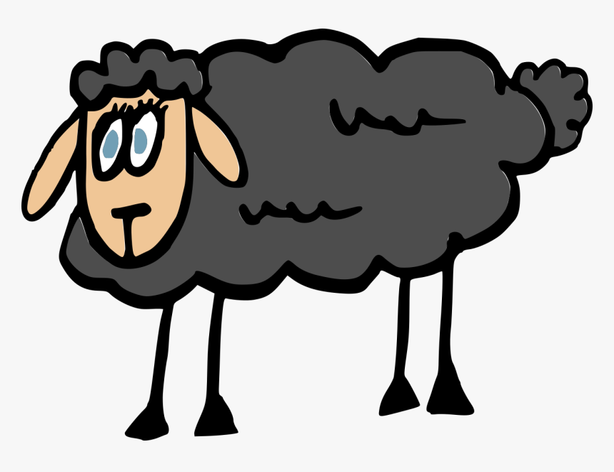 Cartoon Sheep 3 - Cartoon, HD Png Download