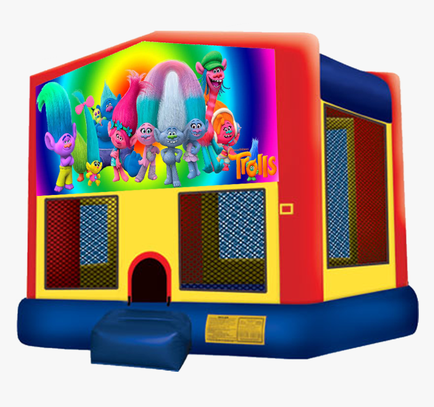 Item Image - Trolls Bounce House, HD Png Download