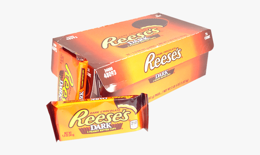 Reeses Dark 2 Peanut Butter Cup - Snack, HD Png Download
