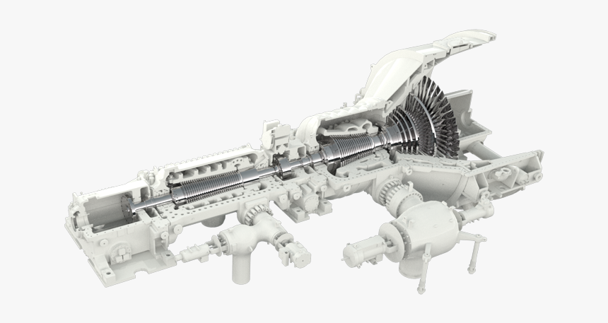 Single Case Steam Turbine Reheat, HD Png Download