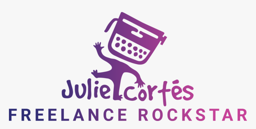 Julie Cortes Freelance Rockstar Logo - Graphic Design, HD Png Download