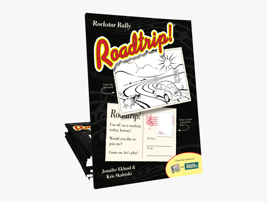 Roadtrip ® Rockstar Rally 
 Title Roadtrip ® Rockstar - Book, HD Png Download