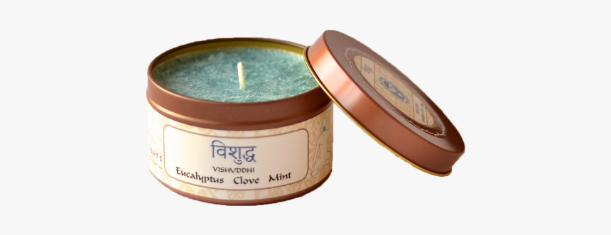 Vishuddhi Chakra Candle - Eye Shadow, HD Png Download