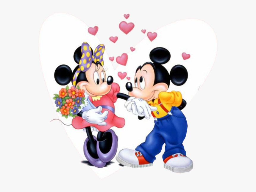 Mickey Minnie Mouse - Mickey And Minnie Mouse Psd, HD Png Download