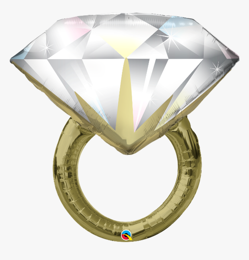 Diamond Ring Balloon, HD Png Download