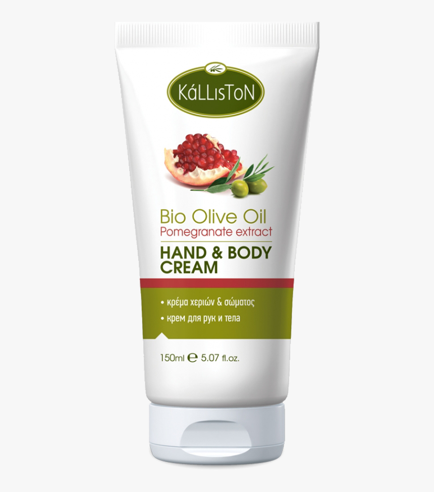 Organic Olive Oil & Pomegranate Extract, Hand & Body - Handbody Anti Aging, HD Png Download