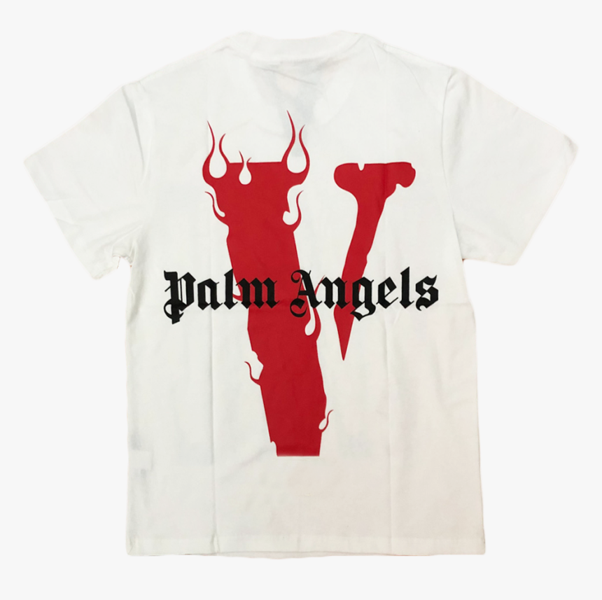 Palm Angels White T Shirt, HD Png Download