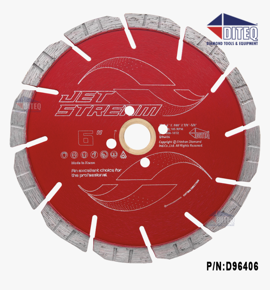 Js S Jet Stream 6” X - Concrete Saw, HD Png Download