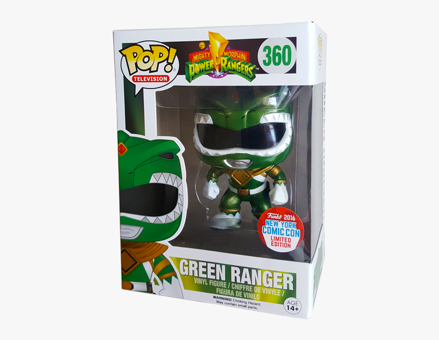 Metallic Power Ranger Funko Pop, HD Png Download