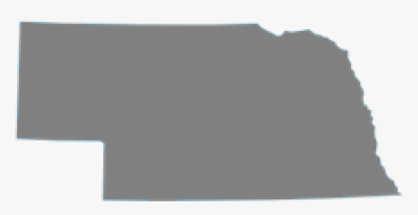 Nebraska Distillery Map - State Of Nebraska Vector, HD Png Download