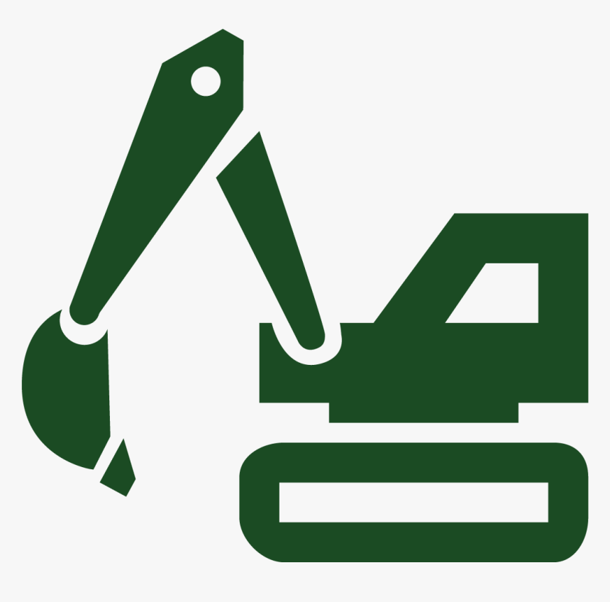 Landfill Construction Closure Testing - Construction Clip Art Black And White, HD Png Download