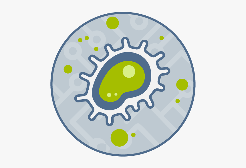 Mycybercare Virus Attack Icon - Circle, HD Png Download