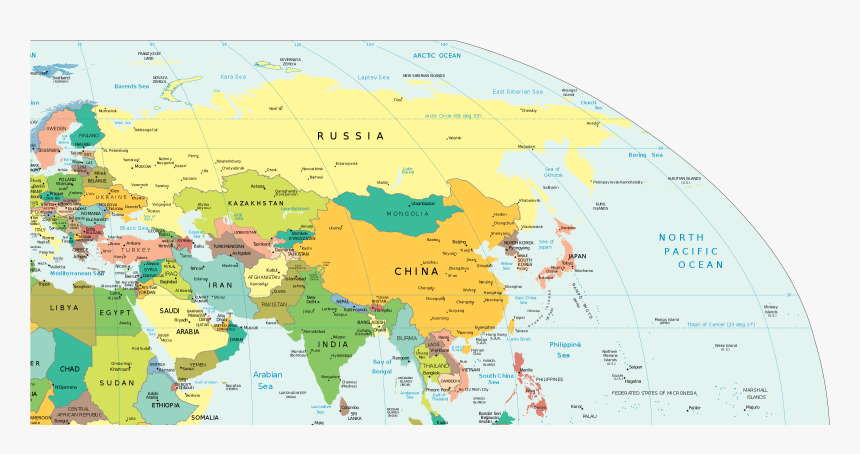 Amazing World Map - Map, HD Png Download