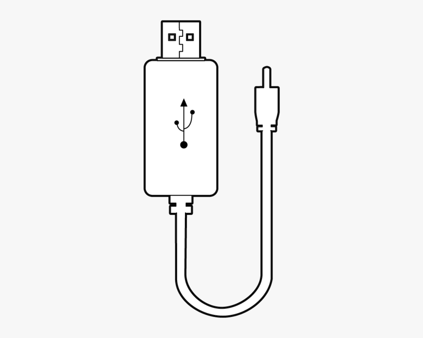 Hd Video Drone With Live Streaming Charger - Line Art, HD Png Download