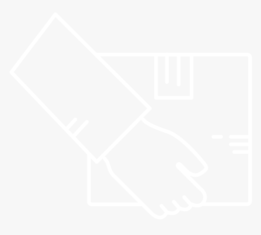 Pickup And Deliery Icon - Johns Hopkins Logo White, HD Png Download