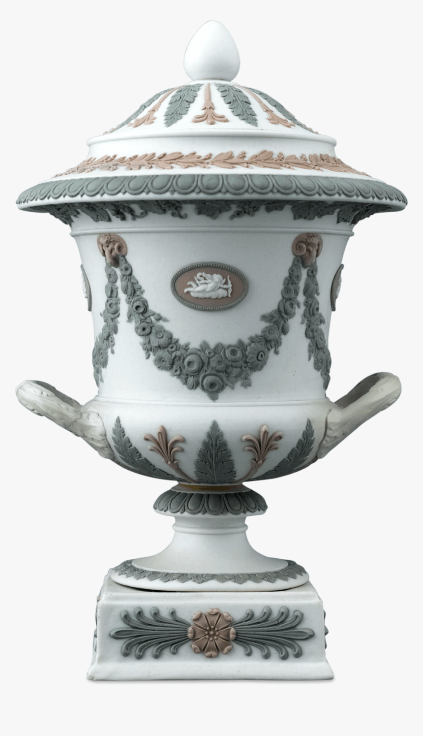 Wedgwood Tri-colored Jasper Vase - Wedgwood, HD Png Download