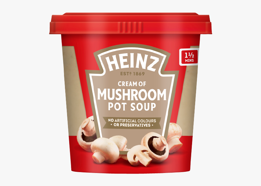 Cream Of Mushroom - Heinz Can Tomato Soup, HD Png Download