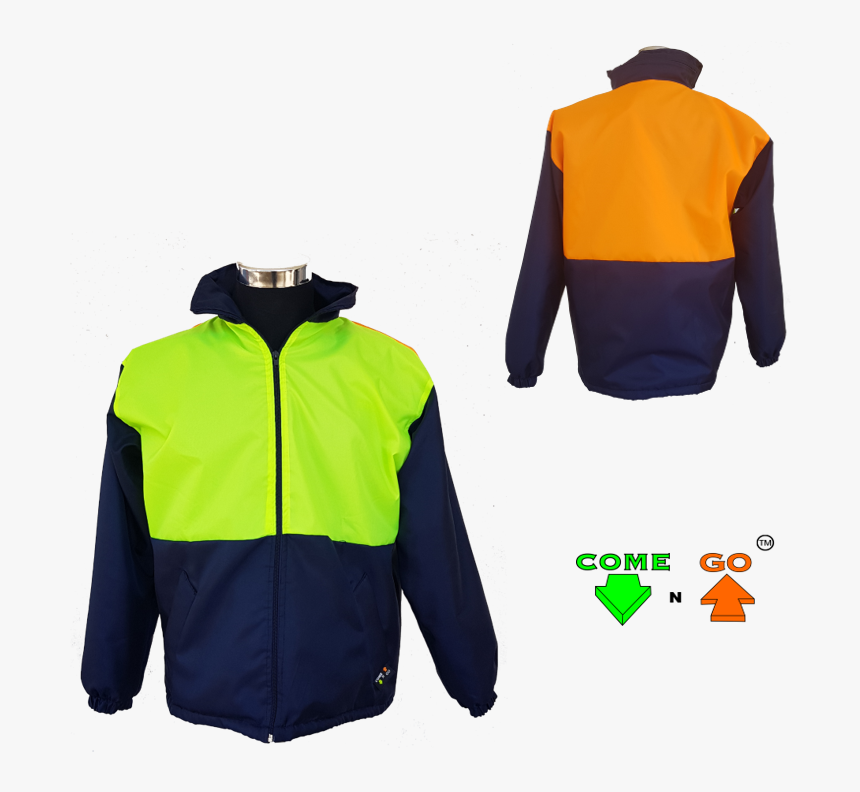 Three Colour Dri Mac Type Jacket - Polar Fleece, HD Png Download