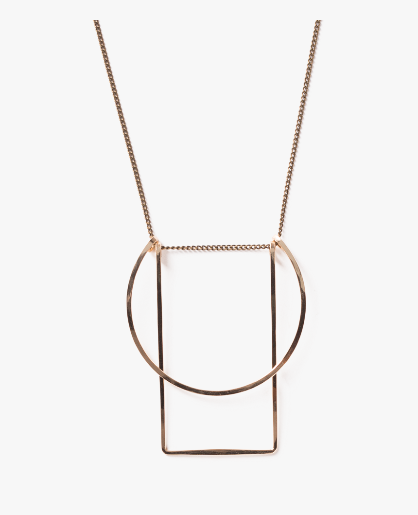 Geometric Morning Necklace 
 Class Lazyload Lazyload - Necklace, HD Png Download