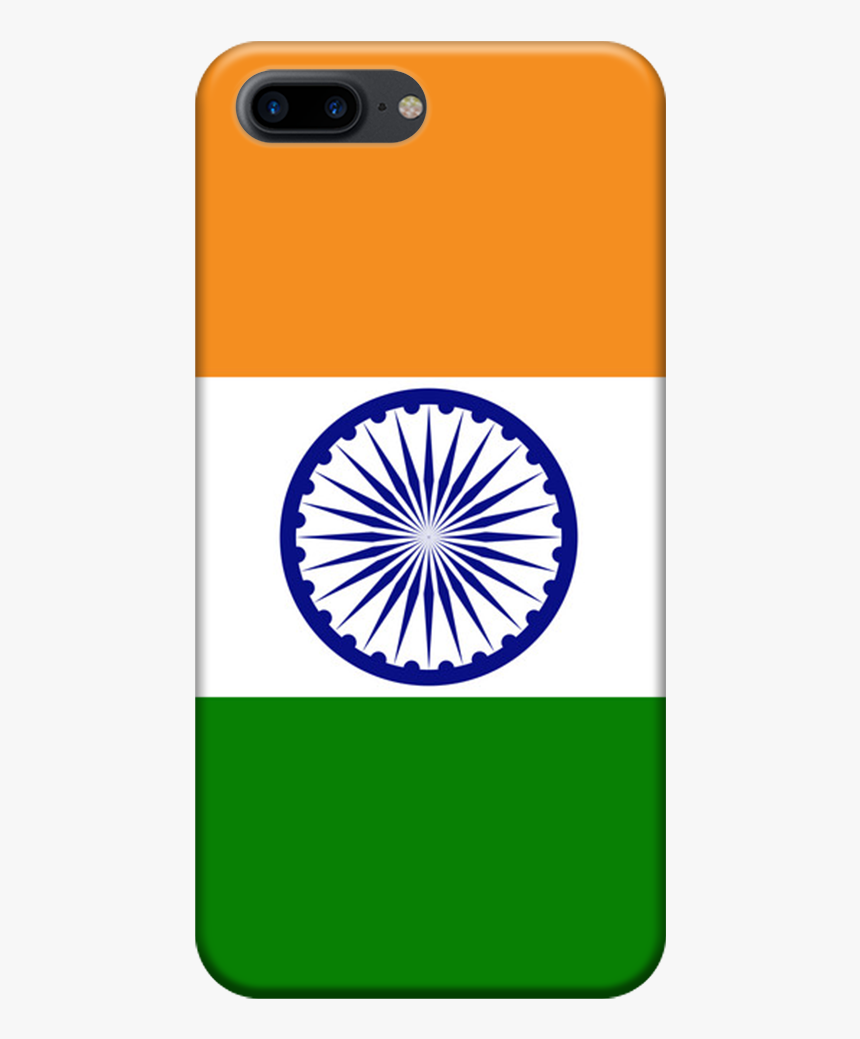 Indian Flag With White Background, HD Png Download