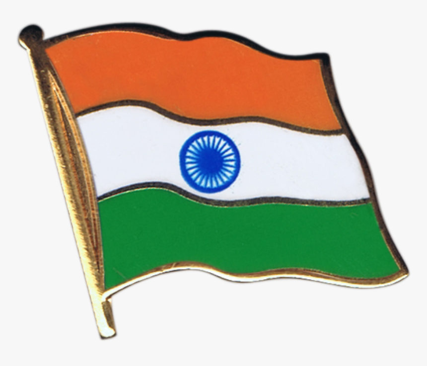 India Flag Pin, Badge - India Flag Lapel Pin, HD Png Download