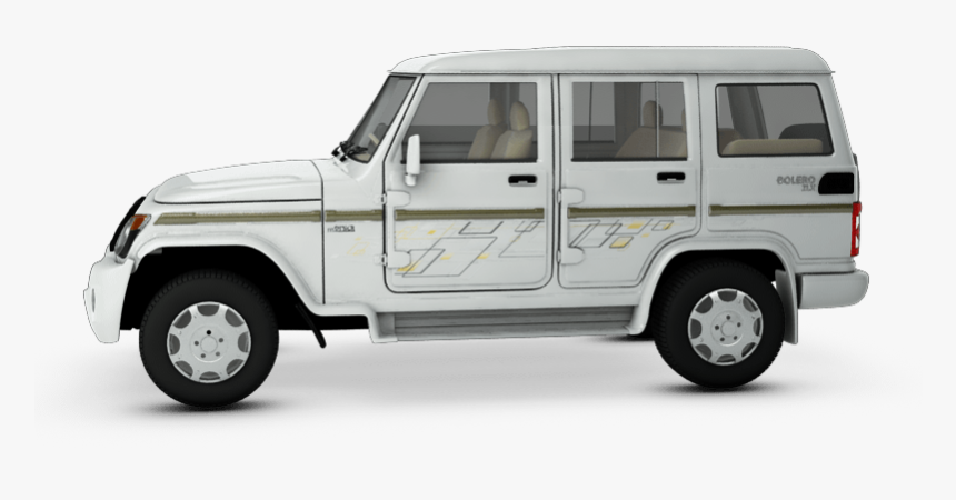 Mahindra Bolero Side View, HD Png Download