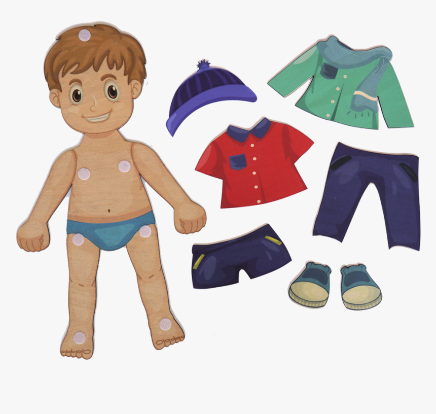 Grow Learning Company Boy Dress Up Doll, HD Png Download
