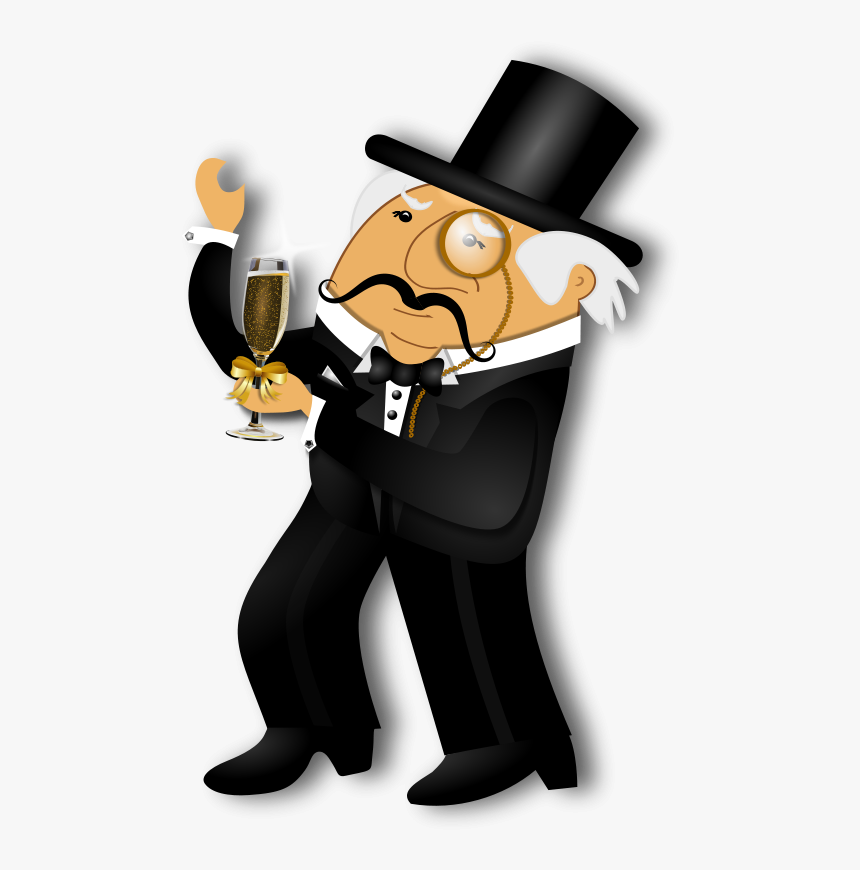 School Photographer Clipart Clipart Black And White - Gentleman Clip Art, HD Png Download