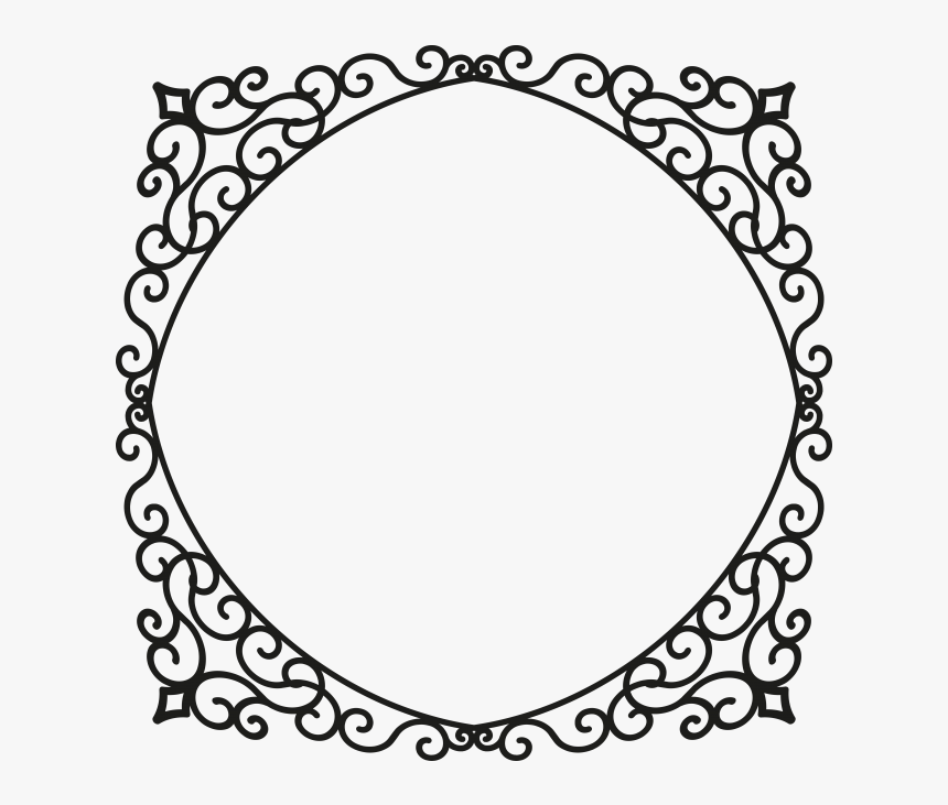 Wedding Design Clipart Black And White - Black And White Wedding Design, HD Png Download