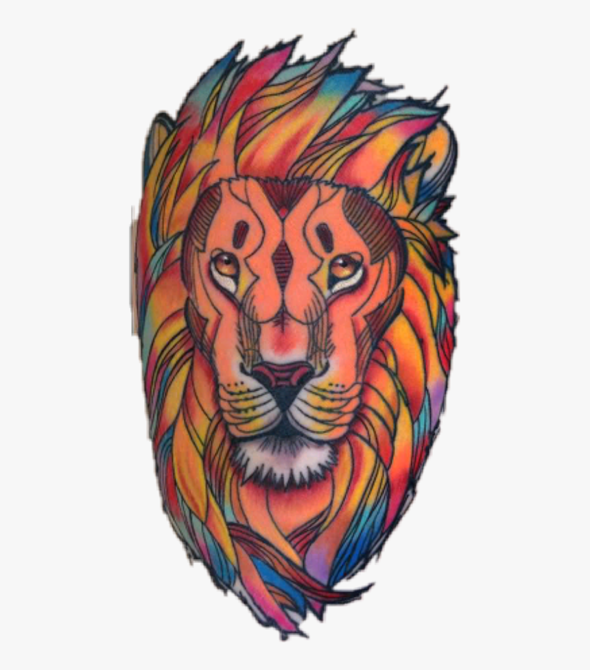 #lion #tattoo, HD Png Download