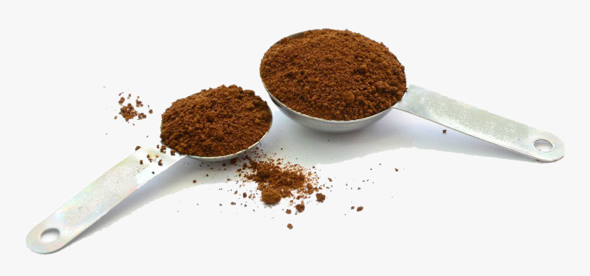 Coffee Grounds Png - Ground Coffee Spoon Png, Transparent Png