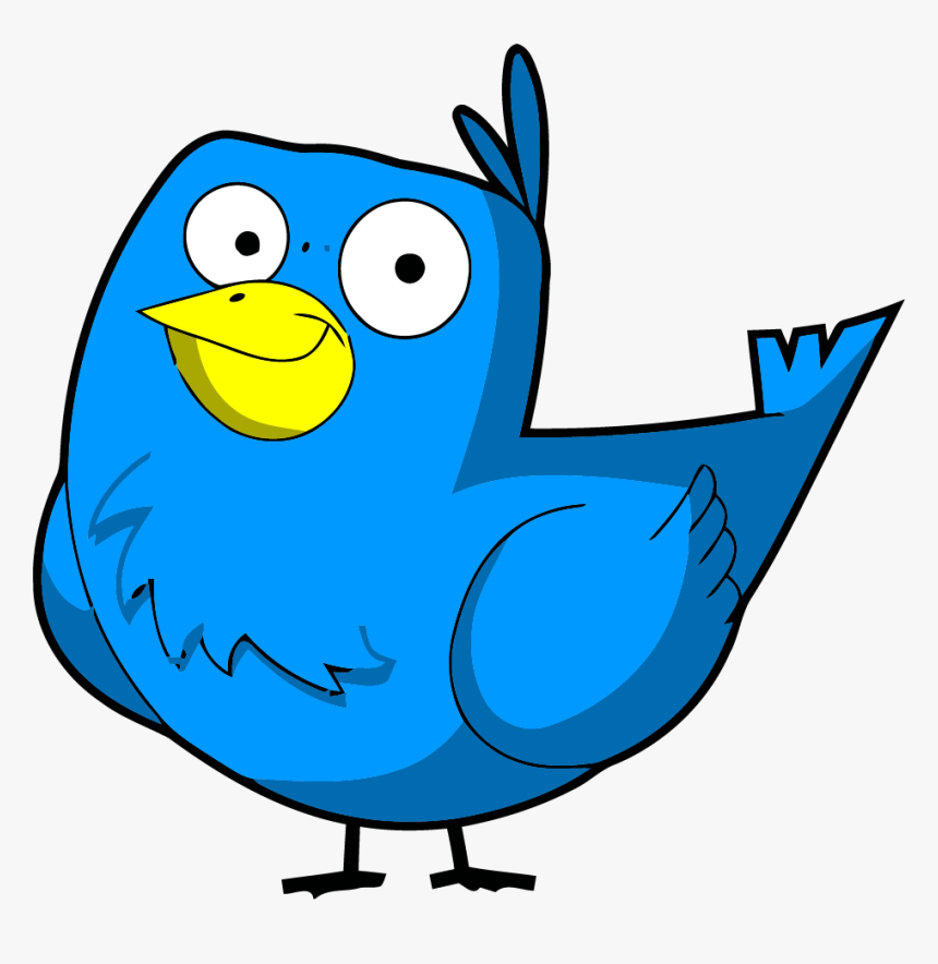 Cartoon Parrot Bird Clipart Png - Bird Cartoon Clipart Png, Transparent Png