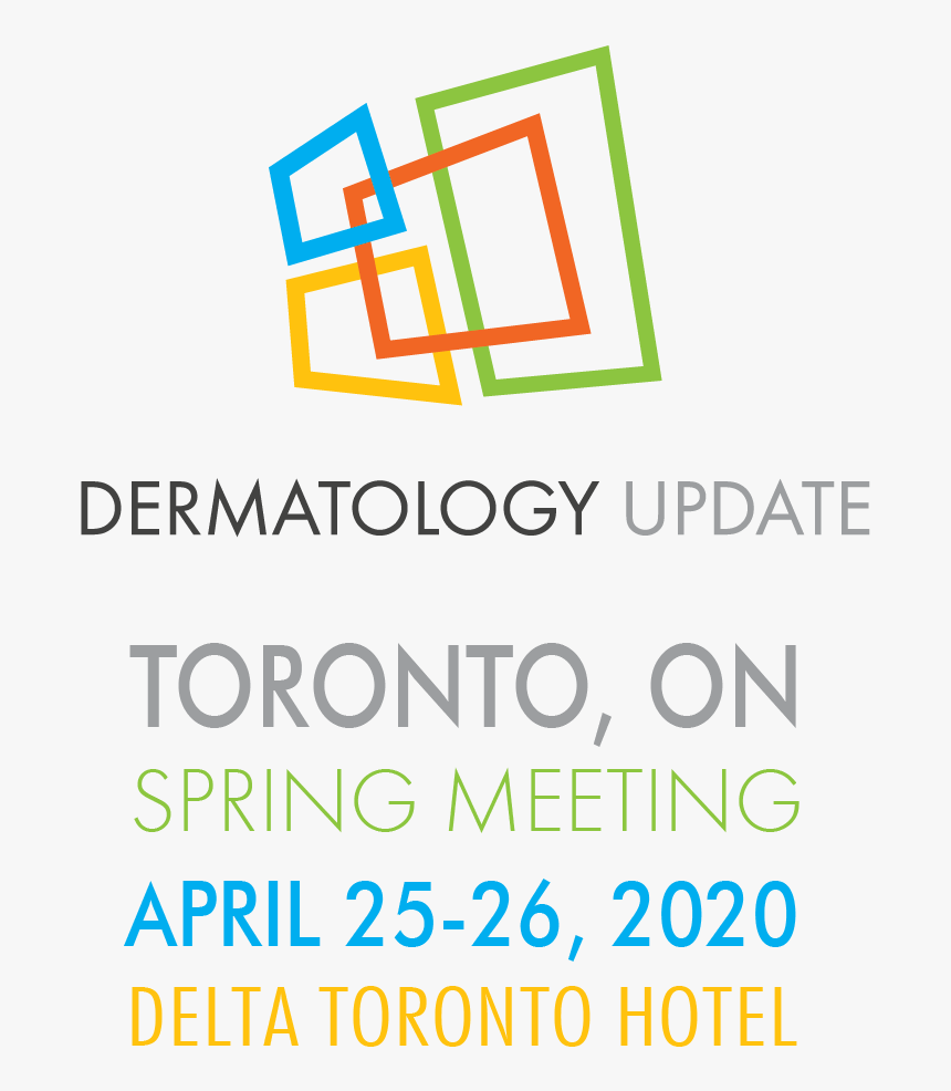 Dermatology Update 2020 Spring Meeting Logo - Graphic Design, HD Png Download
