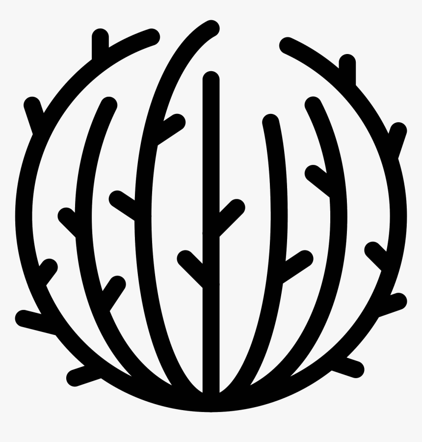 Tumble Weed Png - Tumbleweed Icon Transparent, Png Download