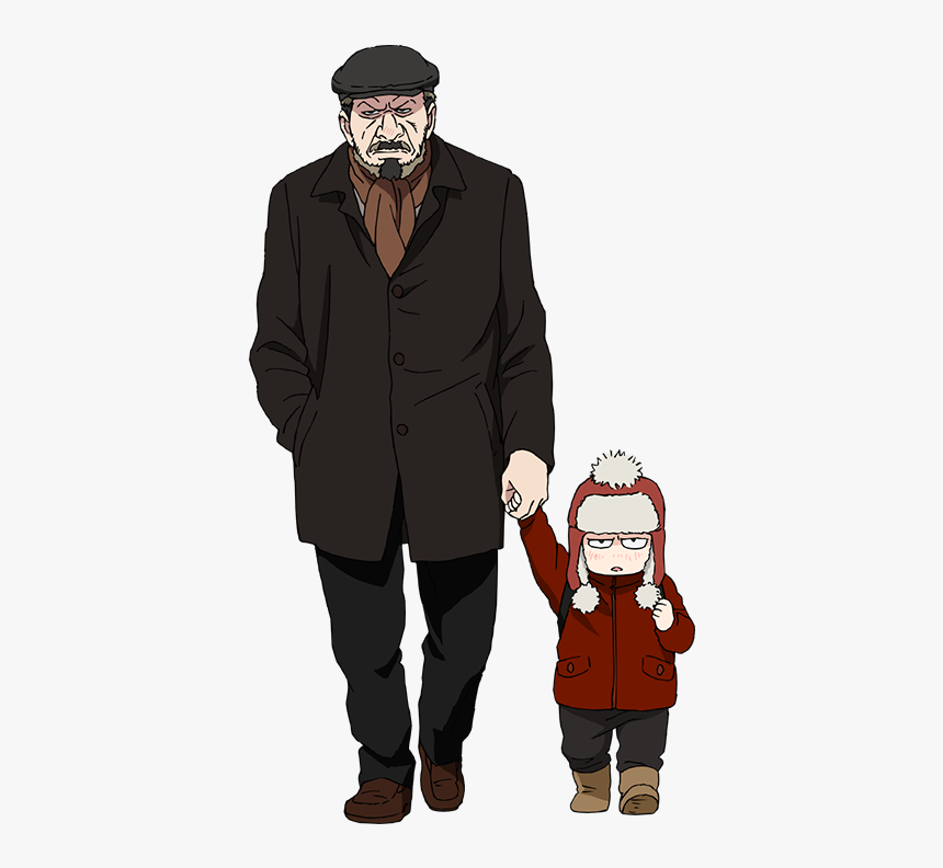 Yuri On Ice Yurio With His Grandpa, HD Png Download