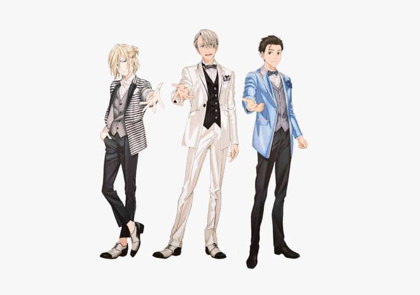Trio And Individuals - Yuri On Ice Wedding Collaboration, HD Png Download