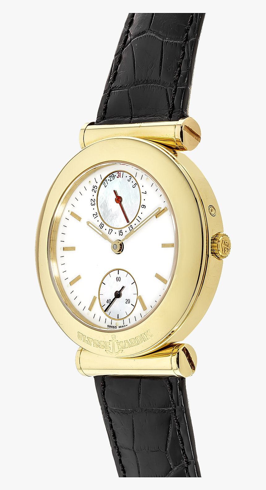 Isaac Newton Yellow Gold Automatic , Png Download - Analog Watch, Transparent Png