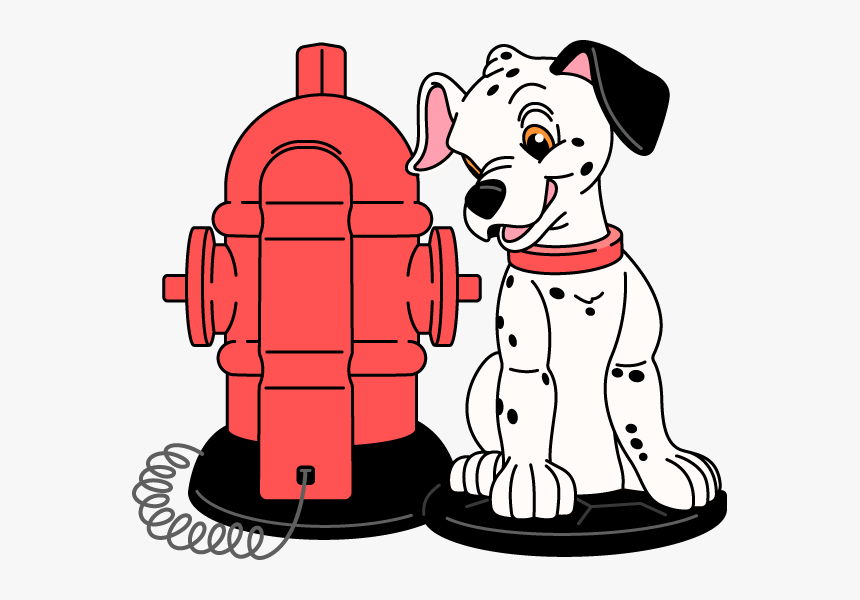 101 Dalmatians Novelty Phone - Cartoon, HD Png Download