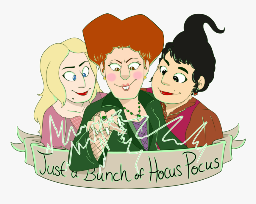 Hocus Pocus By Itsaaudra-d9fxfkj - Hocus Pocus Sisters Clipart, HD Png Download