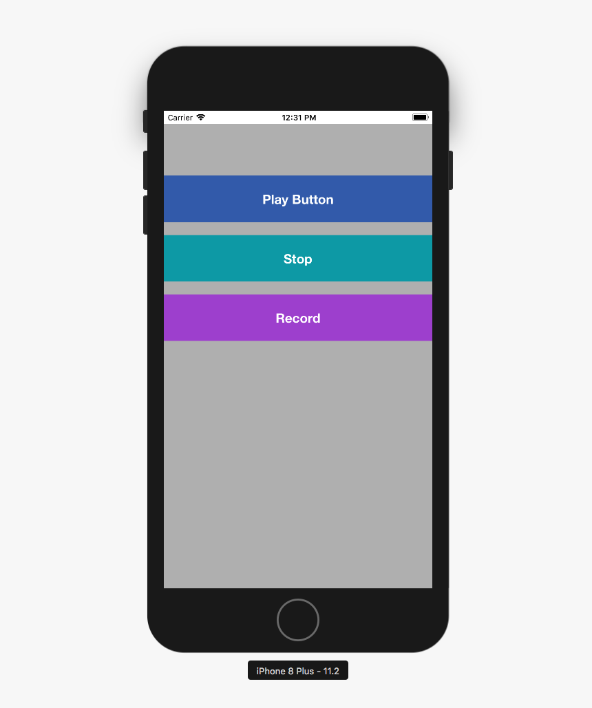 Now After You Will Tap On Recording Button Then It - Smartphone, HD Png Download