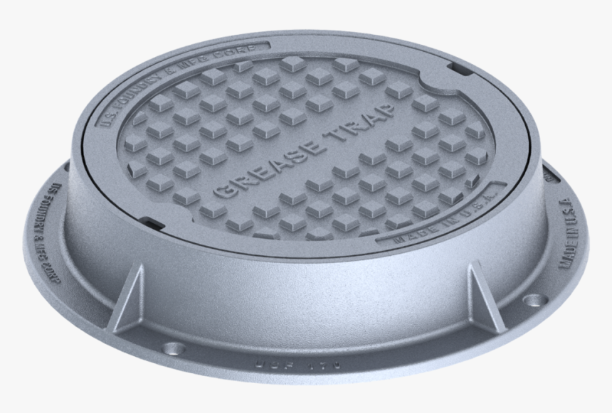 Metal Grease Trap Cover - Circle, HD Png Download