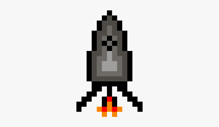 8 Bit Spaceship Png, Transparent Png