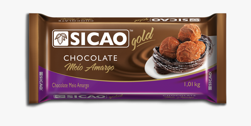 Chocolate Sicao Meio Amargo, HD Png Download