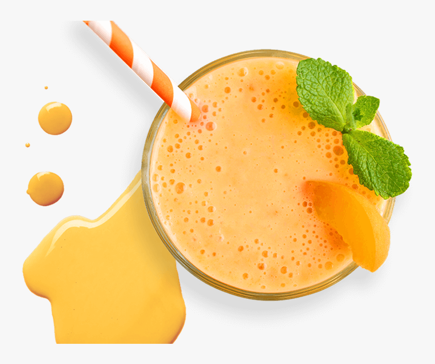Mango Shake Top View, HD Png Download