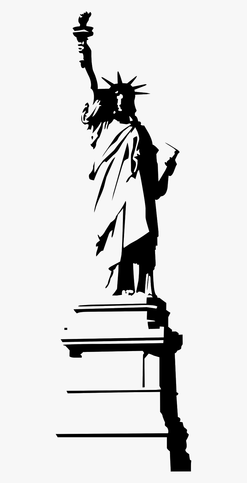 Statue De La Liberté, HD Png Download
