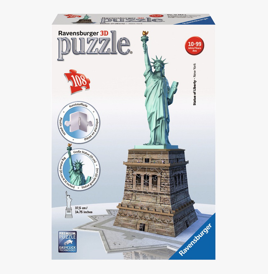 Puzzle 3d New York, HD Png Download